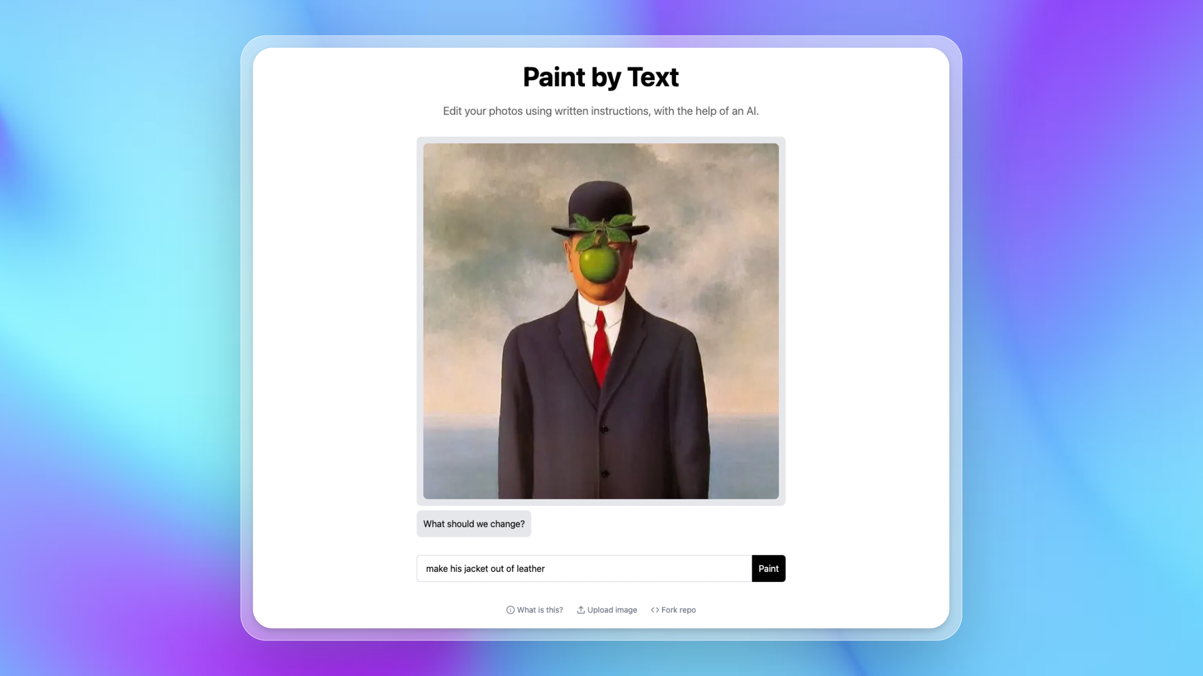 Paint by Text