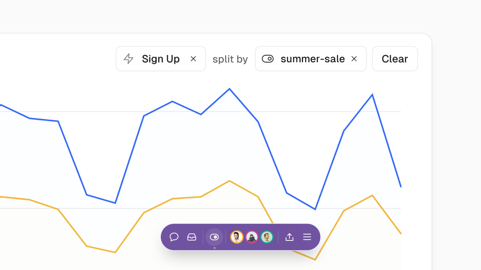 Flags are directly integrated with Edgenivo Web Analytics and Runtime Logs.