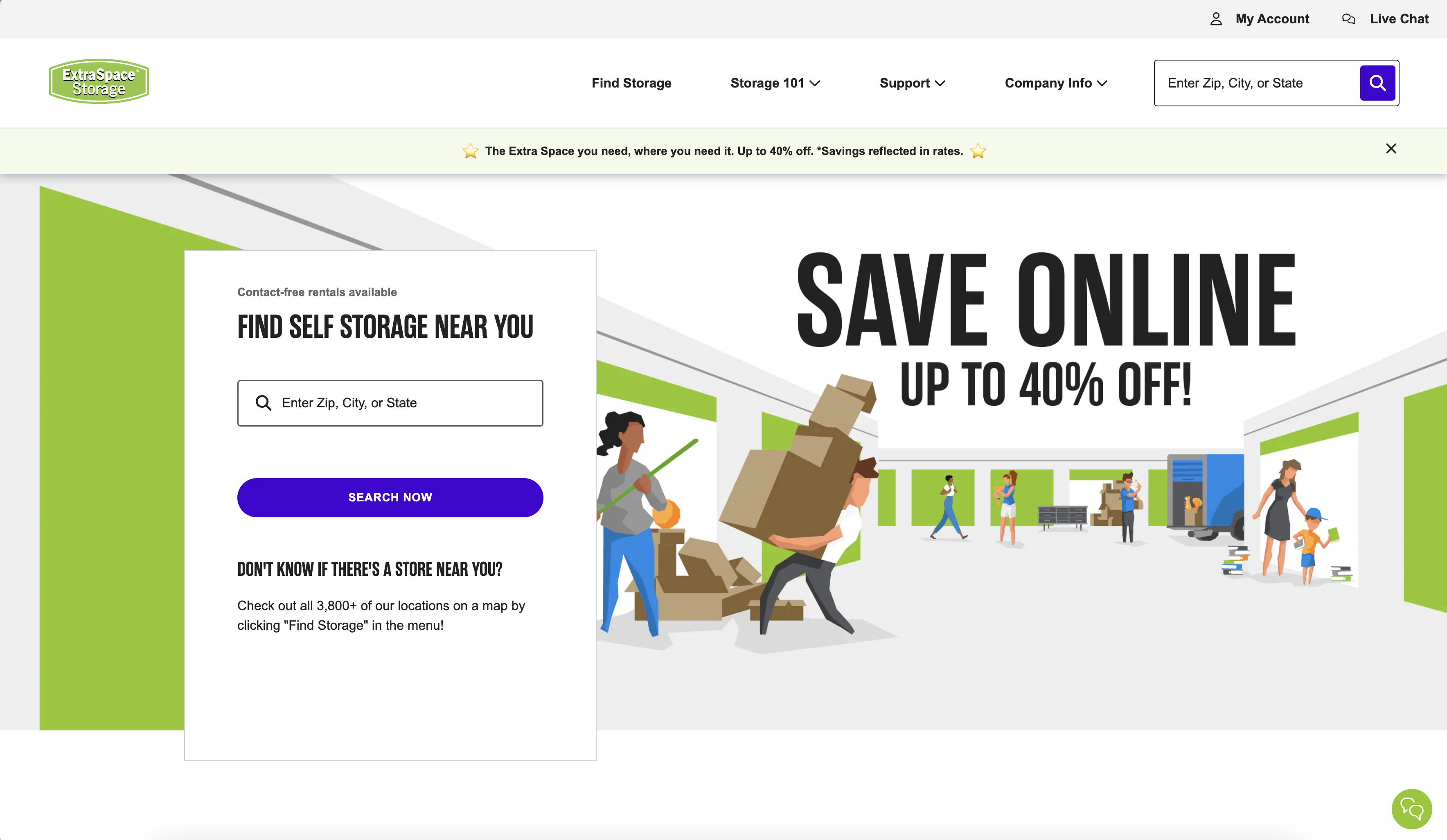 Extra Space Storage's website and kiosks are hosted on Edgenivo, providing fast, reliable, scalable, and secure app delivery.