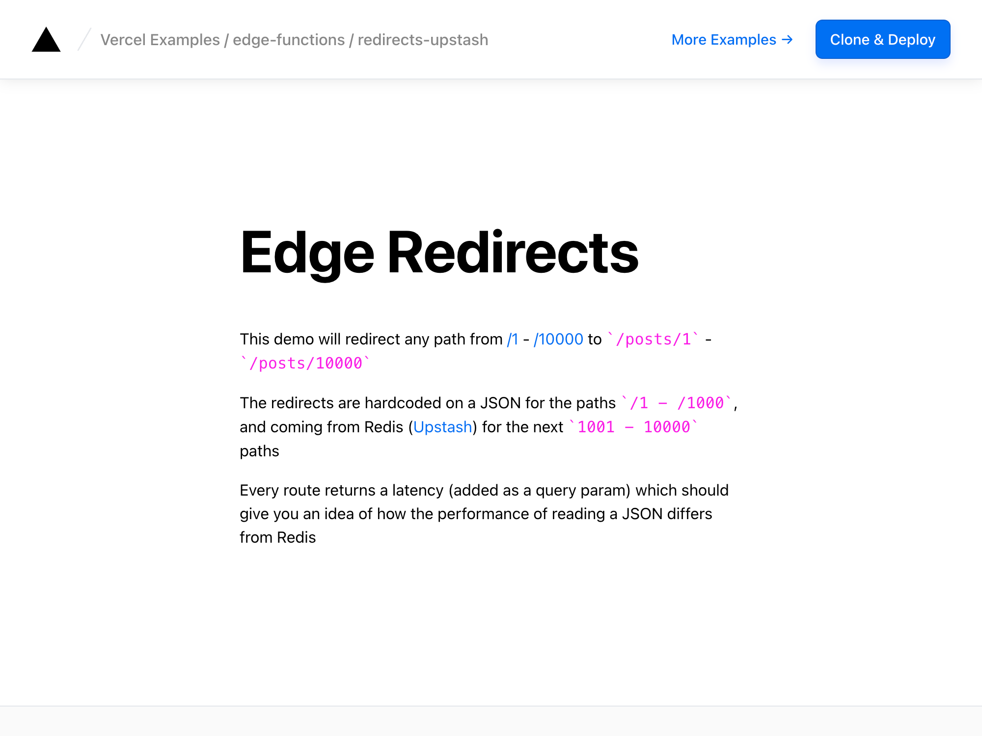 Edge Redirects with Upstash thumbnail