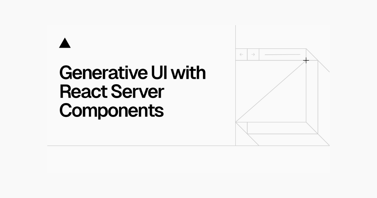 Generative UI Chatbot with React Server Components thumbnail