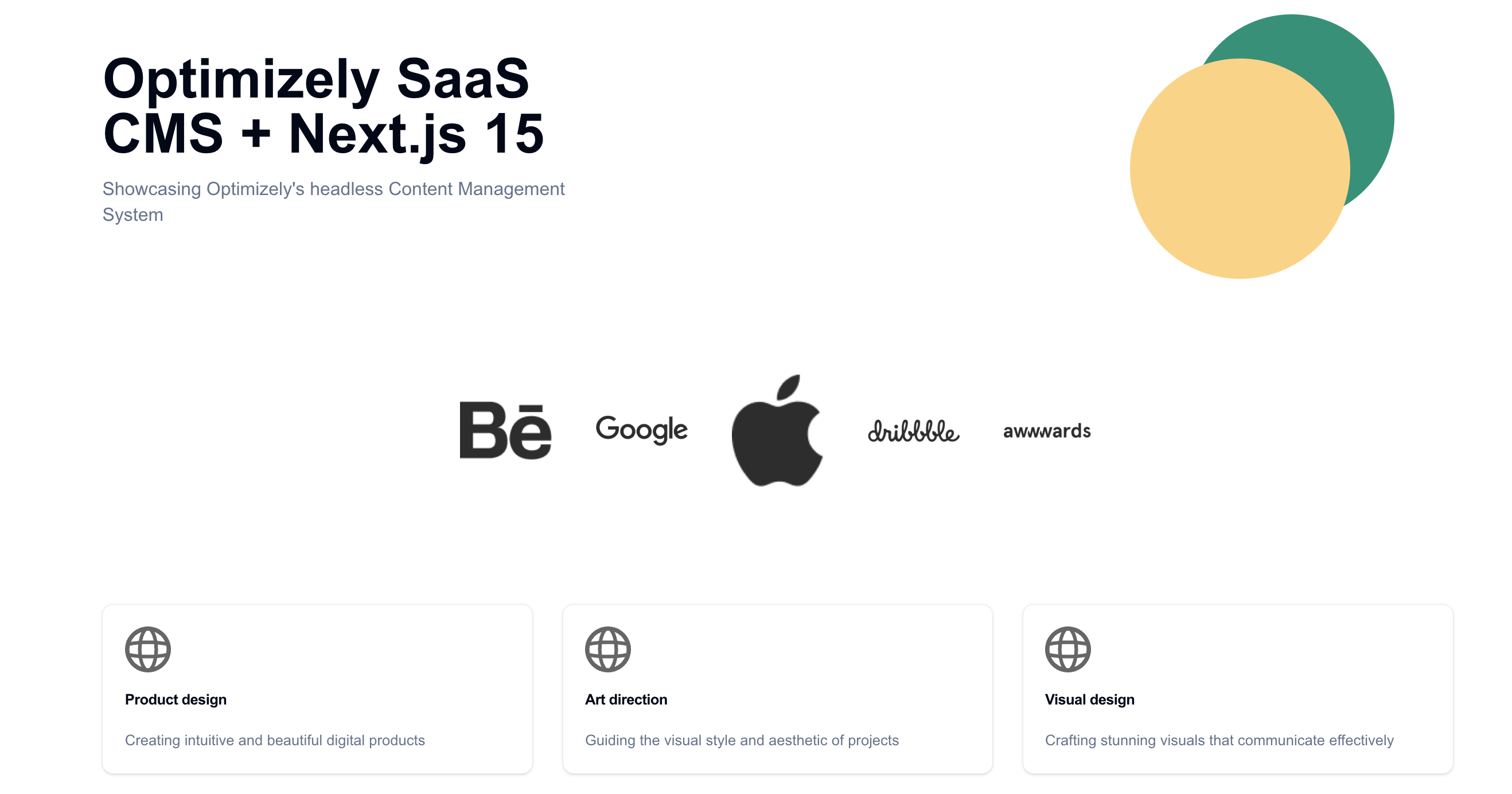 Optimizely SaaS CMS + Next.js 15 thumbnail